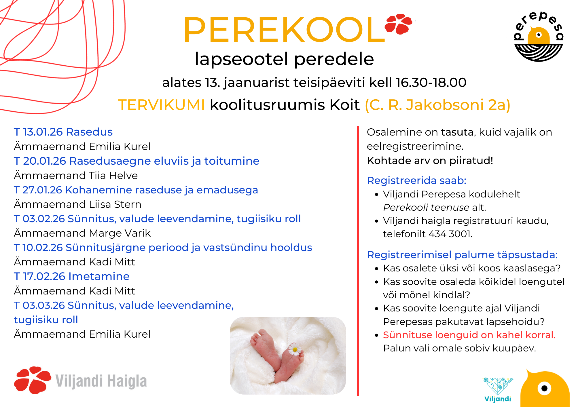 Perekool jaanuar 2026